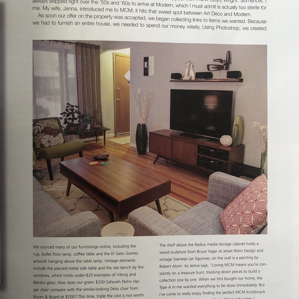 Atomic Ranch Issue 41 Spring 2014 Mid Century MCM Styles Design - Picture 3 of 4